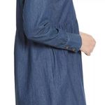 Nine West Denim Lightweight Denim Shirt Dress Small NWT Photo 4