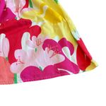 Lilly Pulitzer Lavish Lilly Floral Print Mini Skirt Pull-On Stretch Size Small Photo 9