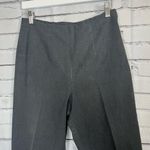 Eddie Bauer  Charcoal Grey Straight Leg Stretch Cotton Dress Pants Women’s 10 Y2K Photo 4