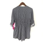 Siren Lily Seren LiLy Maternity Stripes Top Size Large Photo 1