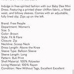 Free People  Baby Dee Goldenrod Chiffon Dress Medium Photo 6