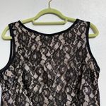 Ultra Dress Black Lace Sleeveless Blouse Sz 14 Photo 1