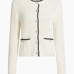 Rag and Bone  Daria Textured Cotton Cardigan - Size XS Photo 0
