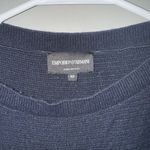 Emporio Armani  Women’s Black Sweater Size 40 Peplum Long Sleeve Photo 1