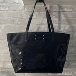 Kate Spade  Black Heart Perforated Patent Leather Shoulder Bag Photo 0