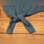 Lilly Pulitzer Nariah sweater Zanzibar blue soft side tie balloon sleeve Med Photo 5