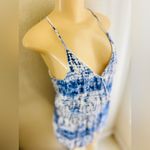 One Clothing ONE ❤️ CLOTHING Short Romper, Blue & White Size XS LIKE NEW Photo 6