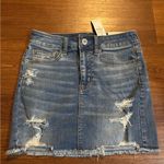 American Eagle Nwt  Hi-Rise Mini Super Stretch Denim Skirt Photo 0
