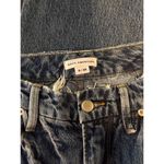 Good American  Women Jeans Blue 90s Ripped Slim Fit Straight Denim High Rise 6/28 Photo 3