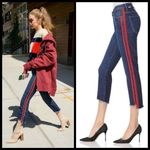 💕MOTHER💕 Insider Crop Step Fray Jeans ~ Speed Racer 26 Photo 2