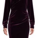 Calvin Klein  Women’s Burgundy Dress Size Medium EUC Photo 0