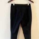 Kate Spade Black Ponte Pants Zipper Pockets Ankle Fit Size 0 Business Casual Photo 5
