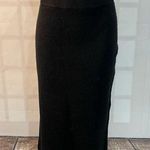 EXPRESS  NWT Black Pull-On Elastic Waist Knit Sweater Skirt Size XL Photo 0