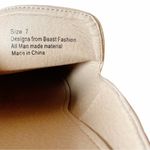 Beast Fashion Mules Blush Taupe Faux Leather Studded Side Slip On Women’s Size 7 Photo 10