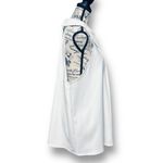 Stylewe 2XL White Halter Tank Top Sleeveless Collared Stretch Pleated NWT Size 2X Photo 2