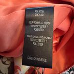 Max and Cleo  Satin Floral Sweetheart Neckline A Line Pleated Dress Size 4 Photo 5