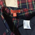 Modcloth NWOT Savannah Plaid Wide Leg Red Blue New Photo 7