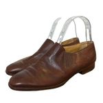 Ralph Lauren Collection Brown Leather Made in Italy Oxford Loafers Women's 6.5 Photo 0