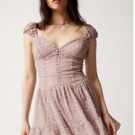 Kimchi Blue Leilani Crochet Dress Mauve Photo 4