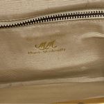 Vintage Morris Moskowitz Clutch Shoulder Bag Printed Leather Paisley Design MM Gray Photo 9