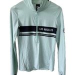 Victoria's Secret PINK Ultimate Pullover Half Zip Thumb Holes Track Shirt Jacket Photo 0