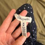 Aeropostale Women's Navy and Blue Collared Tank Top Photo 3