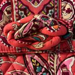 Vera Bradley  Rasberry Fizz Floral Small Rectangle Purse Bag Hot Pink Bag Photo 2