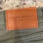 Lucky Brand  Olive Green Jean Shorts Photo 5