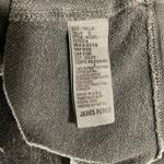 James Perse  Relaxed Crop Crew Sweatshirt Gray Size S Photo 3