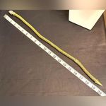 Wrap Around Gold Tone Snake Necklace Photo 3