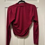 Bobi  Cropped Shirred‎ Turtleneck Top Photo 6