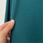 Banana Republic Long Sleeve Shift Dress with Tie Sleeve Cuffs Green Size 8 Photo 12