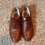 FootJoy Europa Collection Leather Golf Shoes Brown Lace Up Comfort 7M Photo 1