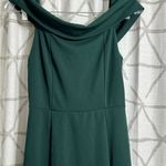 Windsor Green Cowl Neck Strapless Gown Photo 2