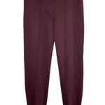 Yeezy Season 5 Jogger Oxblood Pintuck Cotton Ankle Zip Stitching Elastic Waist S Photo 3