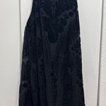 Francesca's  black Velvet Dress Photo 0