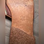 Charlotte Moss Vero Cuoio Women's Flat Sandals Genuine Leather Sole,SZ 7,Vintage Green Photo 4