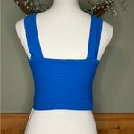 Sincerely Jules  Blue Crop Top Photo 3