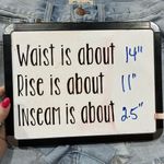 Madewell Size 26 Shorts The Perfect Vintage Jean Destroyed Cut Off Denim Blue Photo 13