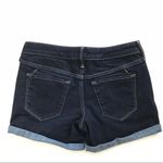 Mossimo Supply Co Mossimo Mid-Rise Midi Dark Denim Jean Shorts Size 0 Photo 1