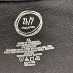 Maurice's Corporate Casual Basic Women Black Keyhole Tank Top Size XL Casual Fall Layering Photo 3