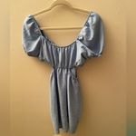 Love Tree  Sky Blue Ruffled Dress Photo 3