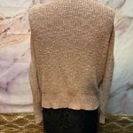 SO  Tan Cardigan Sweater with Textured Knit Photo 3