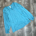 Sundance  Blue So In Love Long Sleeve Top Photo 0