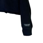 Calvin Klein Performance Crop Tight Knit Sweatshirt Womens XL Black Athleisure Photo 3