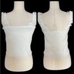 Aerie  Smocked tank top with ruffle sleeve Photo 1