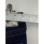 True Religion Mid Rise Jeans Womens 28 Blue Legging Flap Pockets Made in USA Photo 11