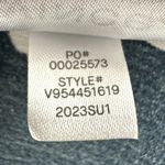 Vince | NWOT | Small | Coastal Blue Arboretum Two-Tone Satin V-Neck Minidress Photo 8