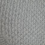 Title Nine SPEAKING SWEATER THICK KNIT CURVED HEM GRAY WOOL ALPACA BLEND MEDIUM Photo 6