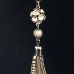 Guess  Pave Crystal Balls and Tassels Long Necklace Photo 1